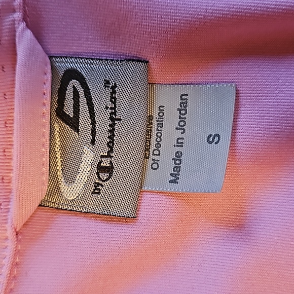 Champion Zip-up Barbie Pink Workout Jacket With Mesh Pockets Size S - Picture 10 of 11